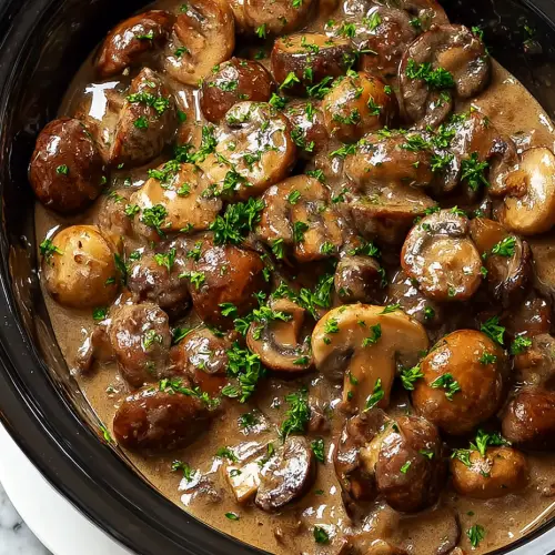 Slow Cooker Mushroom Stroganoff: Comfort in a Bowl (Hold the Beef)