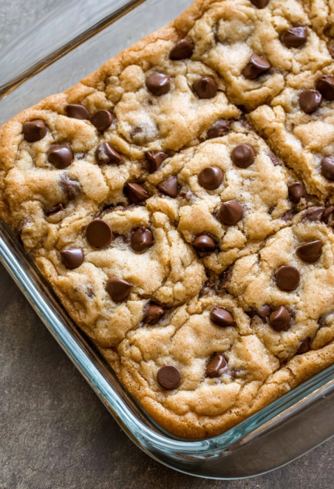 Chocolate Chip Pan Chewies
