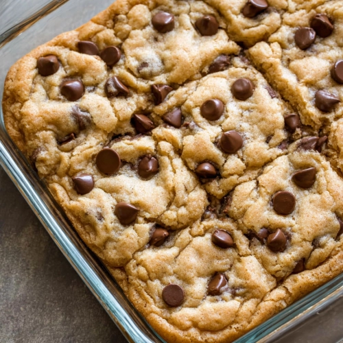 Chocolate Chip Pan Chewies