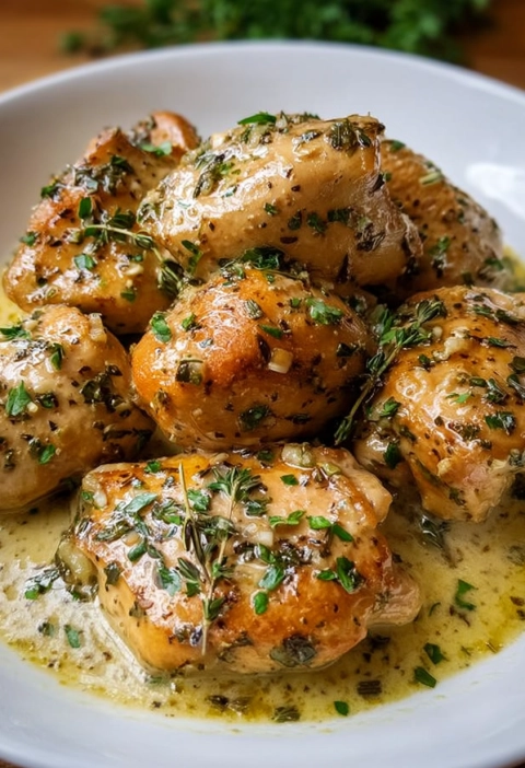 Slow Cooker Creamy Garlic Chicken with Herbs: Comfort You Can Count On