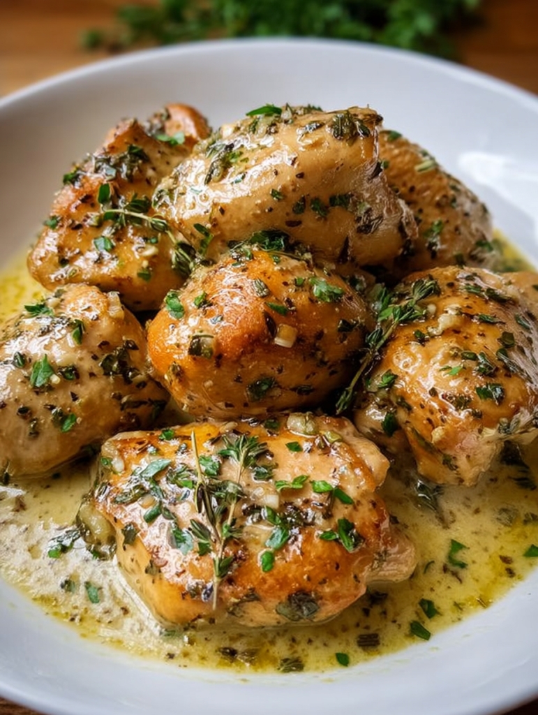 Slow Cooker Creamy Garlic Chicken with Herbs: Comfort You Can Count On