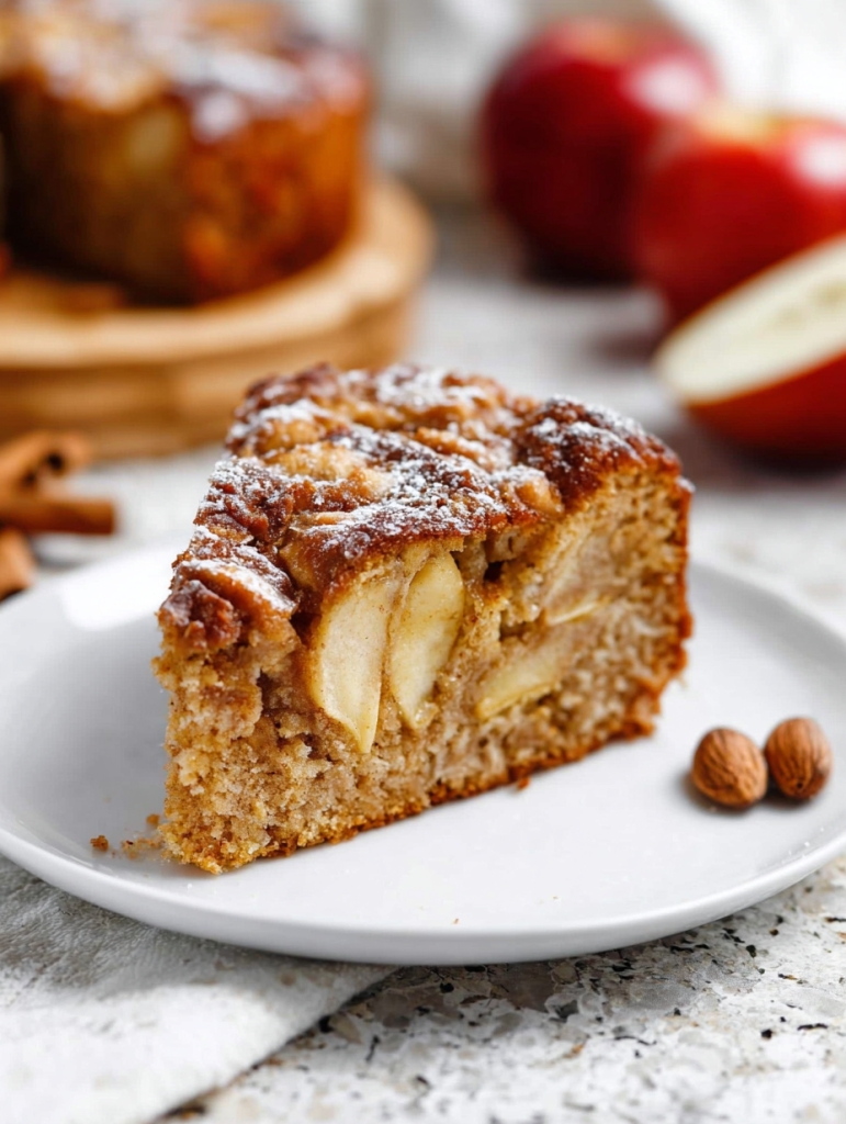 Cinnamon Apple Cake (No Frosting Needed!)