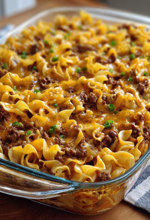Cozy Beef and Noodle Casserole: A Hug in a Baking Dish