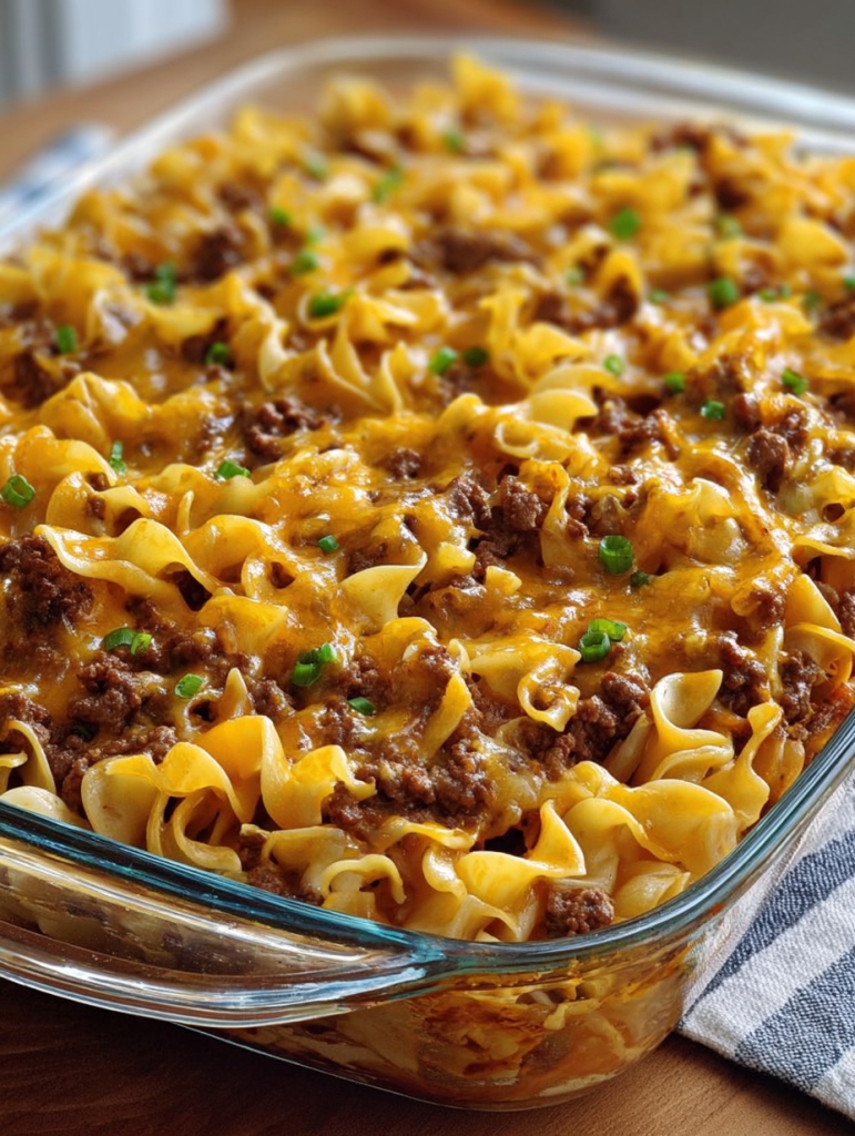 Cozy Beef and Noodle Casserole: A Hug in a Baking Dish