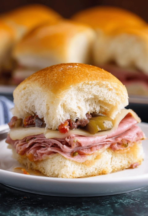 Muffuletta Sliders — Big Easy Flavor in Every Bite