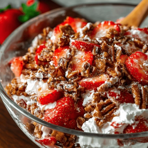 Strawberry Crackle Salad