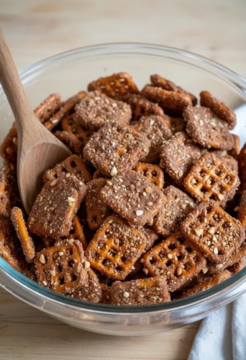 Butter Toffee Pretzels