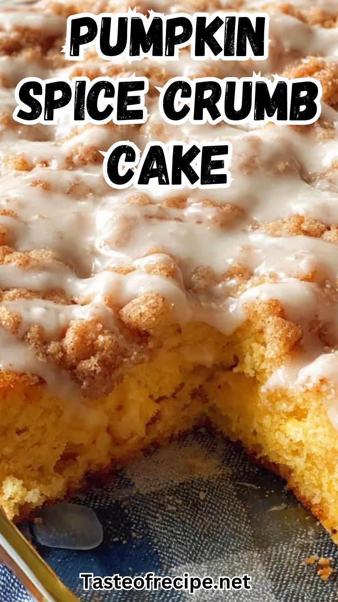 Pumpkin Spice Crumb Cake