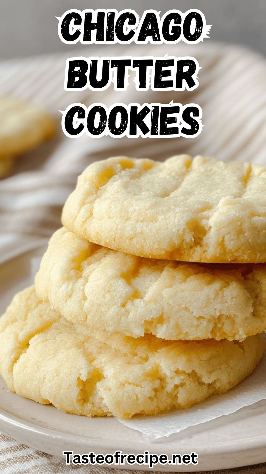 Chicago Public School Butter Cookies