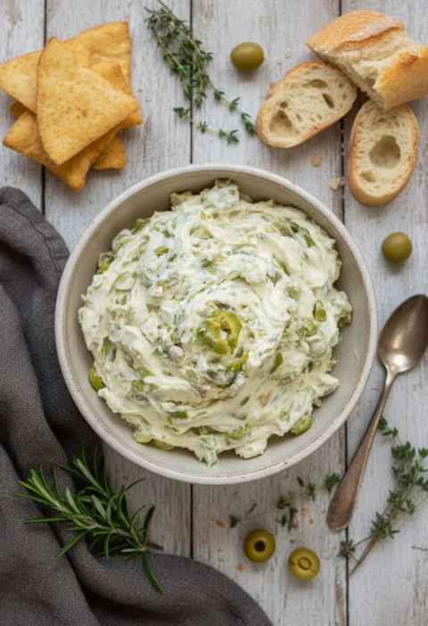4-Ingredient Olive Dip