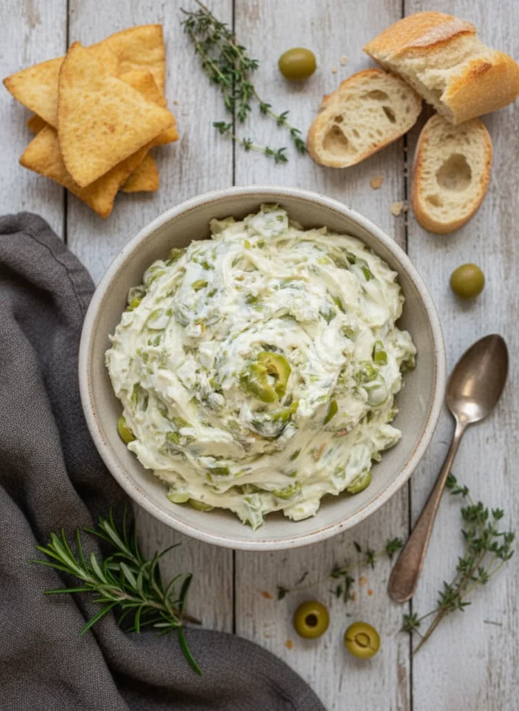 4-Ingredient Olive Dip