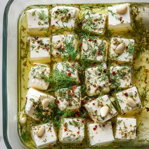 My Ridiculously Simple Marinated Cheese Plate (That Everyone Thinks Took Hours)