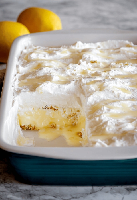 This Lemon Refrigerator Cake Is What Summer Tastes Like