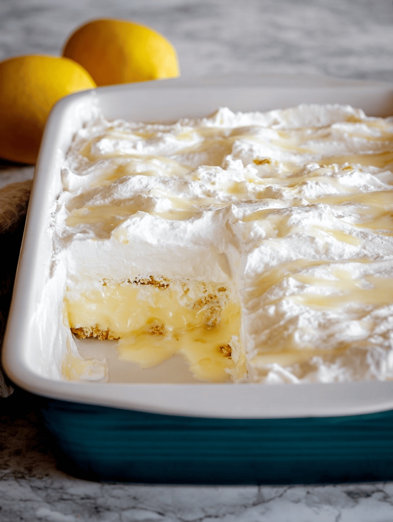 This Lemon Refrigerator Cake Is What Summer Tastes Like