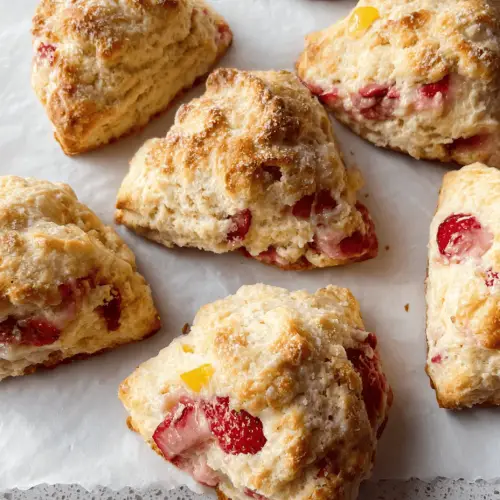 Strawberry Scones (the kind that make your whole kitchen smell like summer)