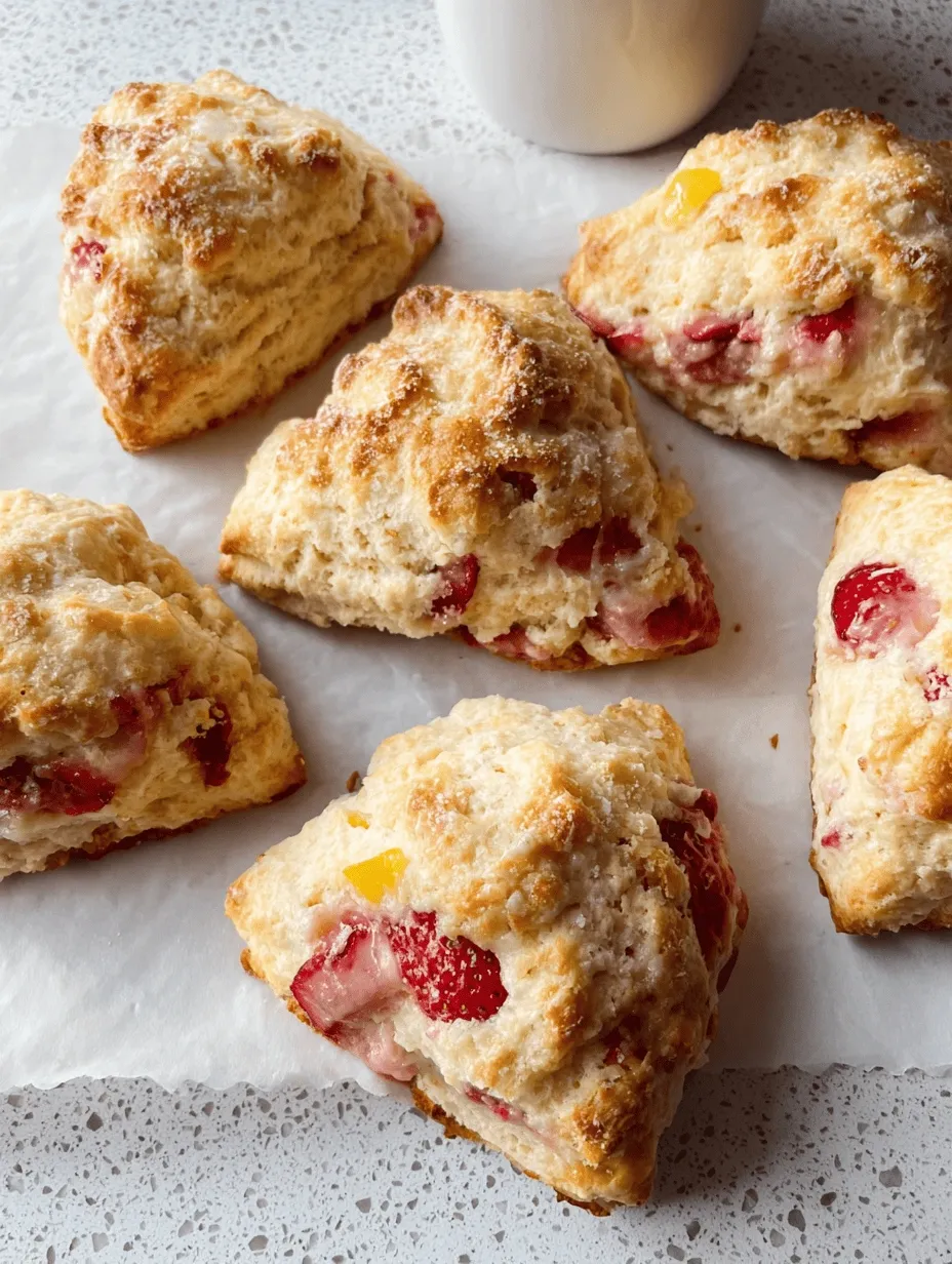 Strawberry Scones (the kind that make your whole kitchen smell like ...