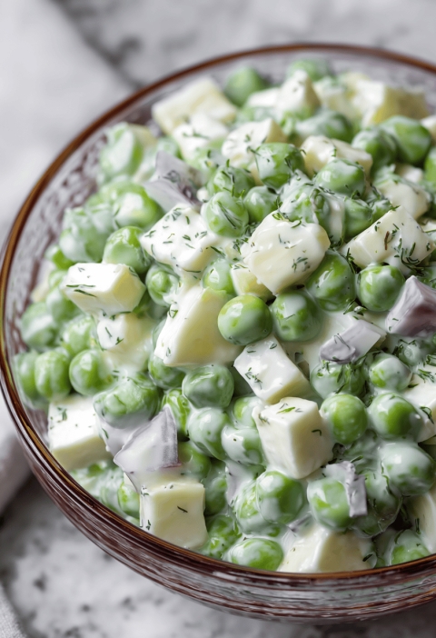 Classic Pea Salad