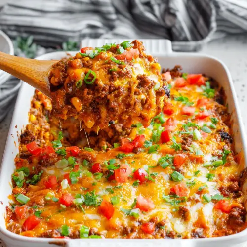 Mexican Ground Beef Casserole