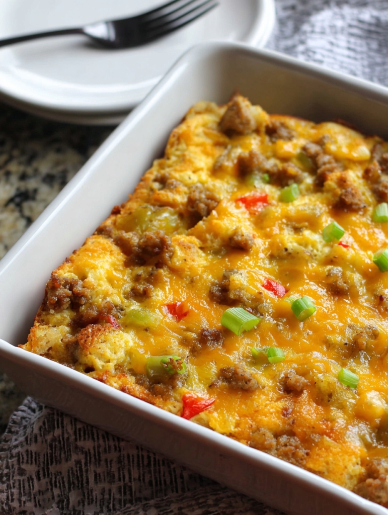 Yeehaw Breakfast Casserole: A Big Ol’ Hug in a Baking Dish