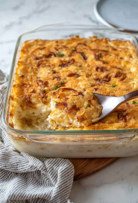 Southern Sweet Onion Casserole