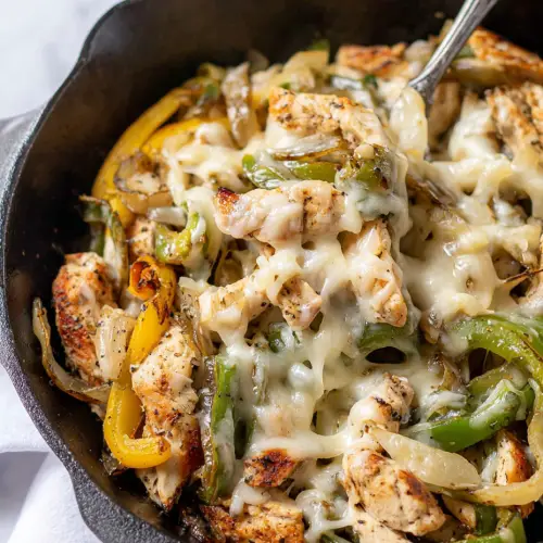 Chicken Cheesesteak Skillet