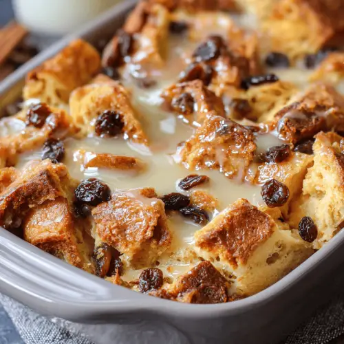 Cinnamon Raisin Bread Pudding