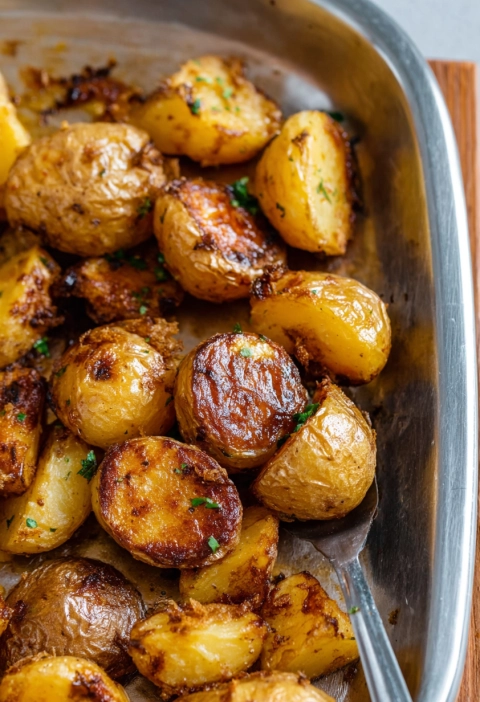 Crispy, Creamy, Crazy-Good: Mayonnaise Roasted Potatoes You’ll Make on Repeat