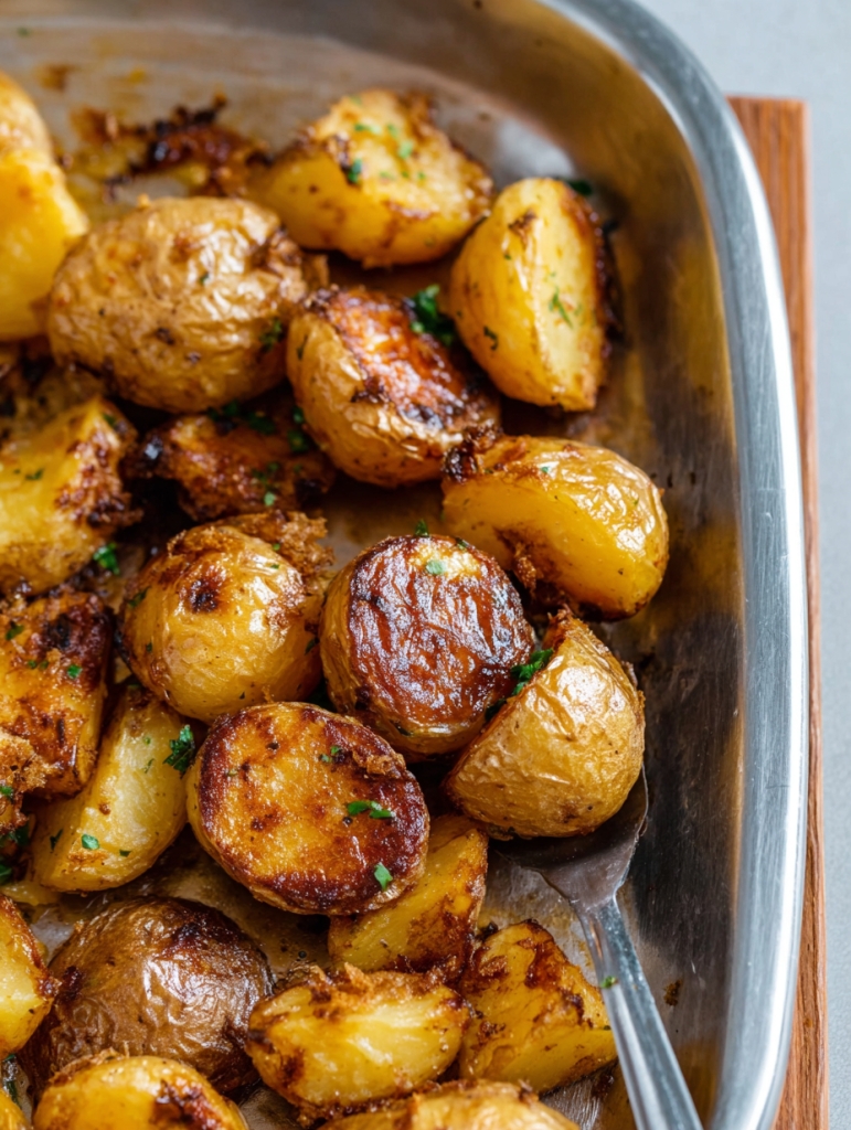 Crispy, Creamy, Crazy-Good: Mayonnaise Roasted Potatoes You’ll Make on Repeat