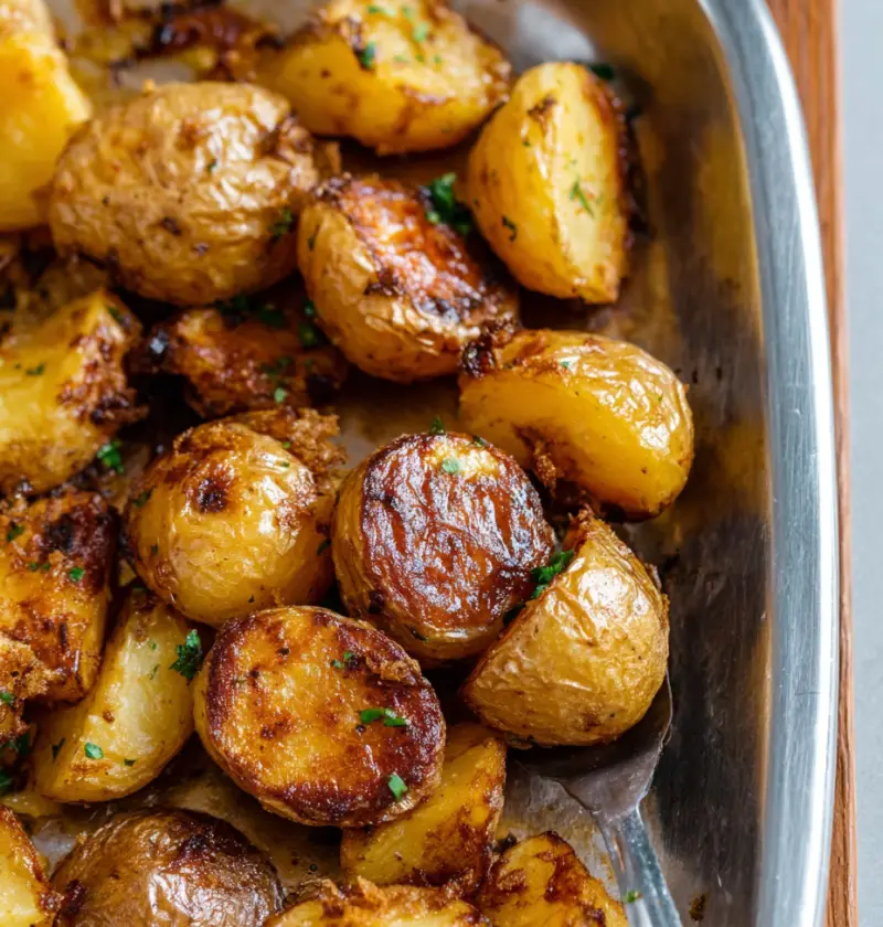 Crispy, Creamy, Crazy-Good: Mayonnaise Roasted Potatoes You’ll Make on Repeat