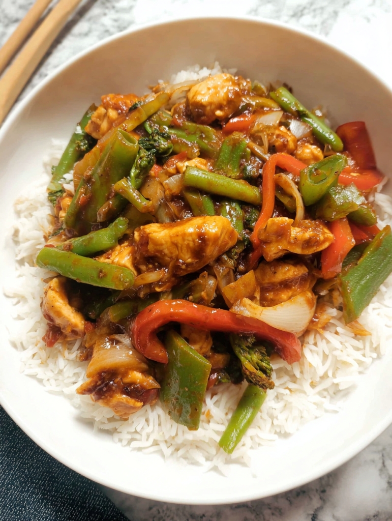 Homestyle Dragon Chicken Stir Fry