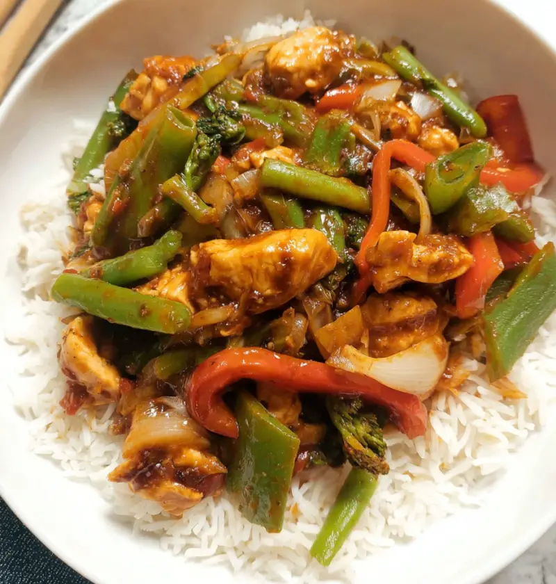 Homestyle Dragon Chicken Stir Fry