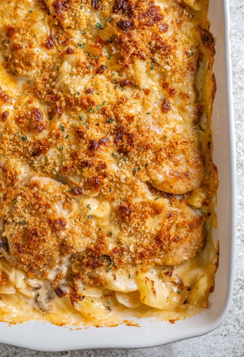 Swiss Pork Chops Casserole