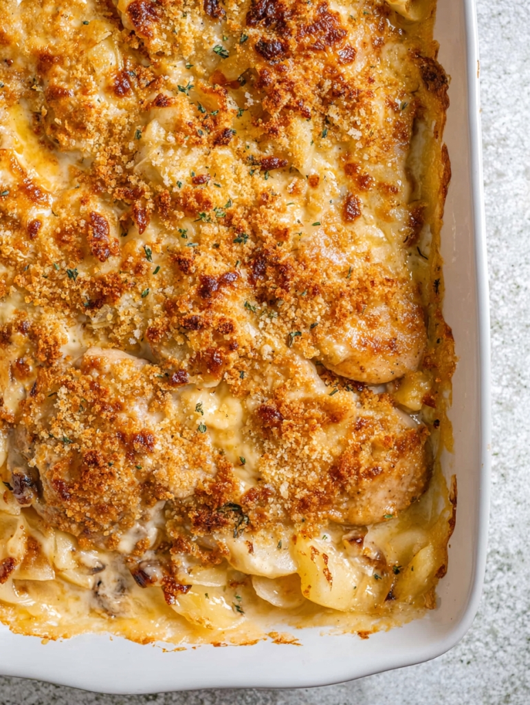 Swiss Pork Chops Casserole