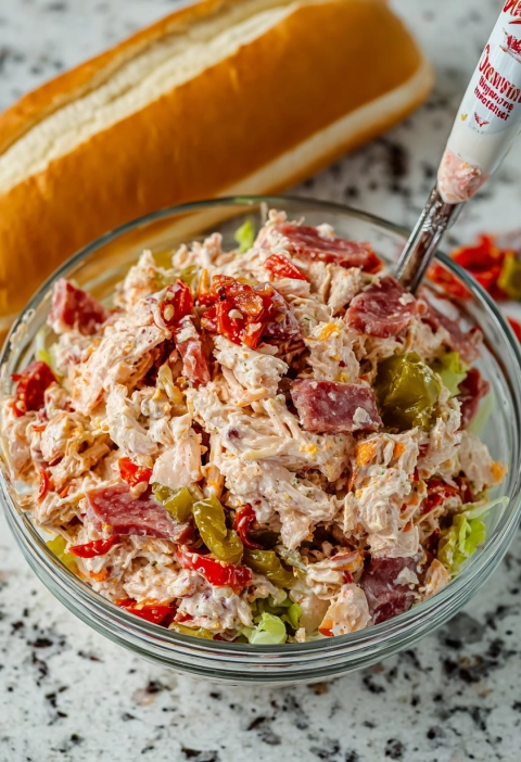 Chicken Sub Salad — The Messy, Magical Lunch I Didn’t Know I Needed
