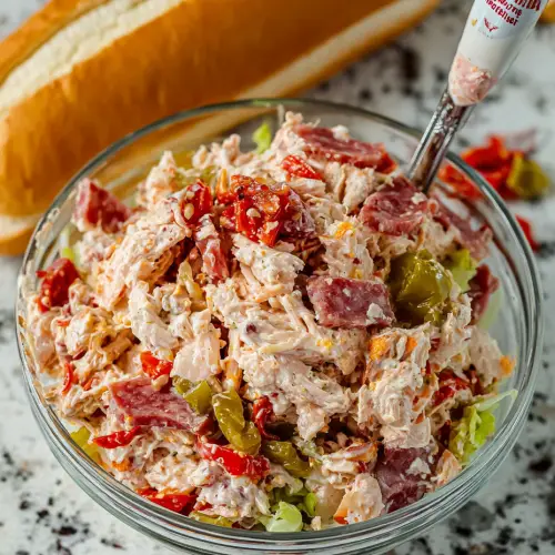 Chicken Sub Salad — The Messy, Magical Lunch I Didn’t Know I Needed