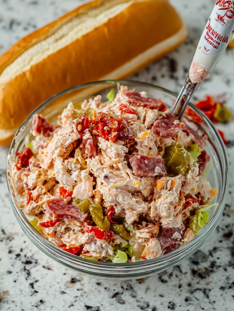 Chicken Sub Salad — The Messy, Magical Lunch I Didn’t Know I Needed