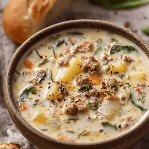 Creamy Italian Sausage and Potato Soup