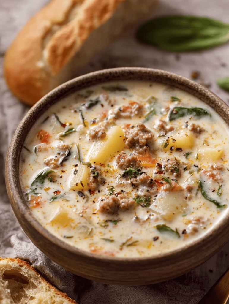 Creamy Italian Sausage and Potato Soup