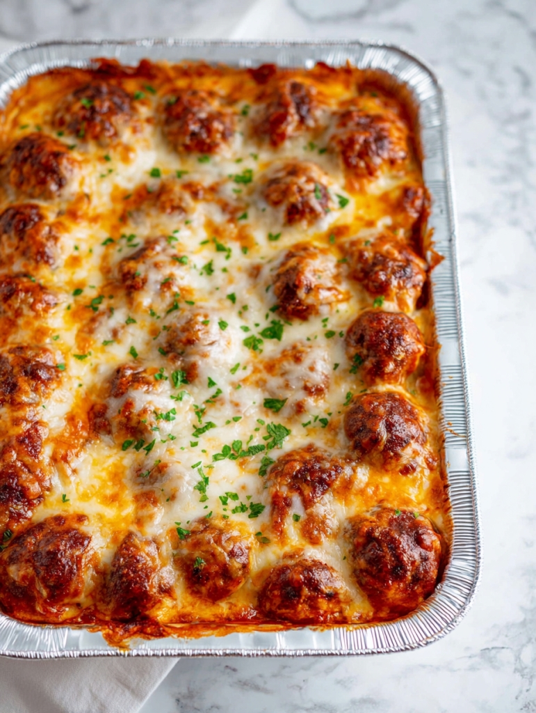 Meatball Sub Casserole