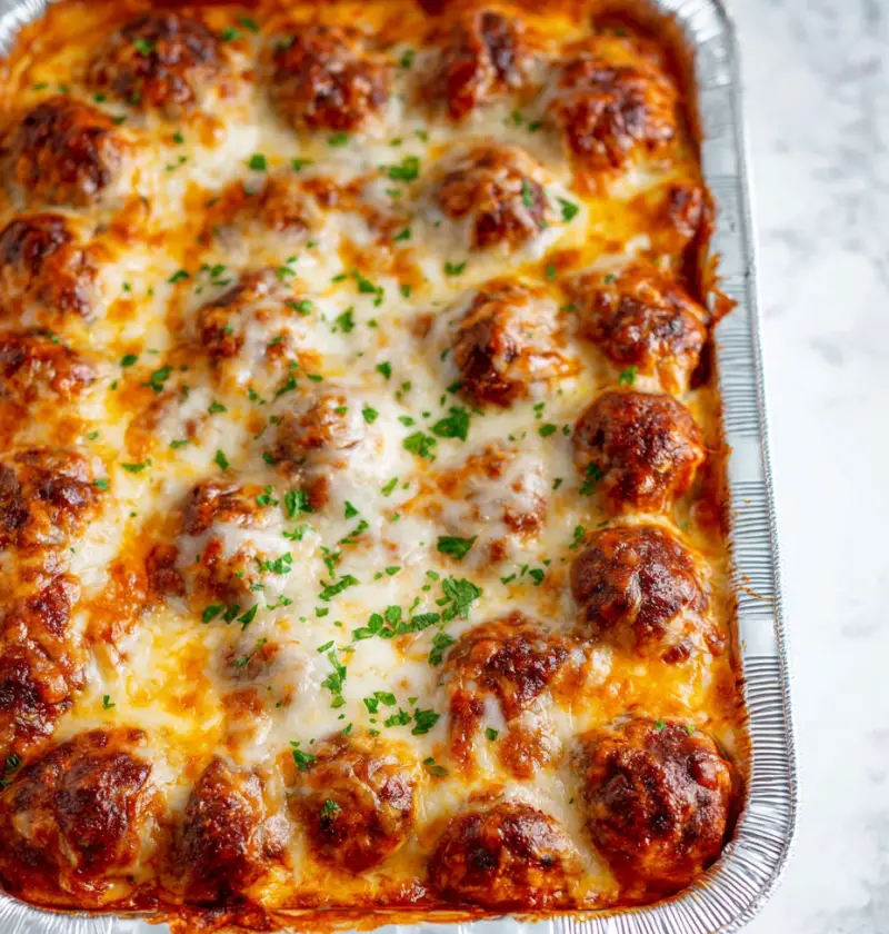 Meatball Sub Casserole