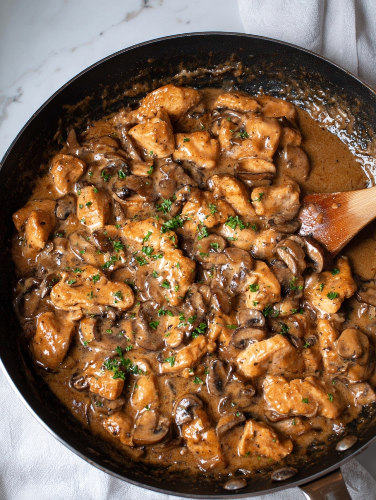 Easy Chicken Stroganoff (A Hug in a Bowl)