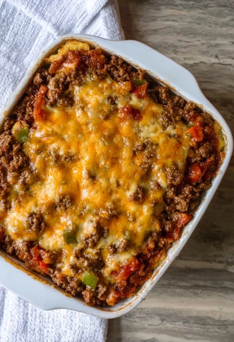 Cajun Beef Casserole