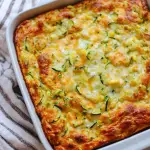 Crispy Onion Spinach Casserole
