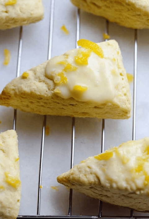 Lemon Cream Scones