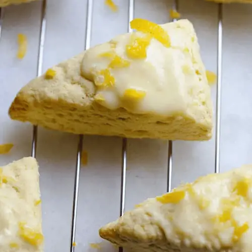 Lemon Cream Scones