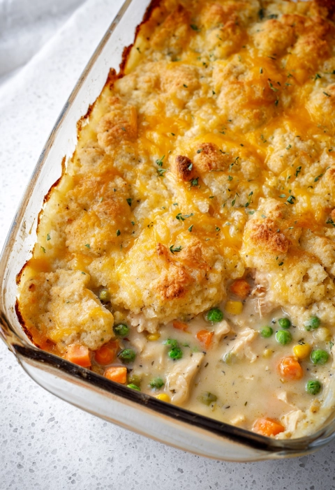 TikTok Chicken Cobbler