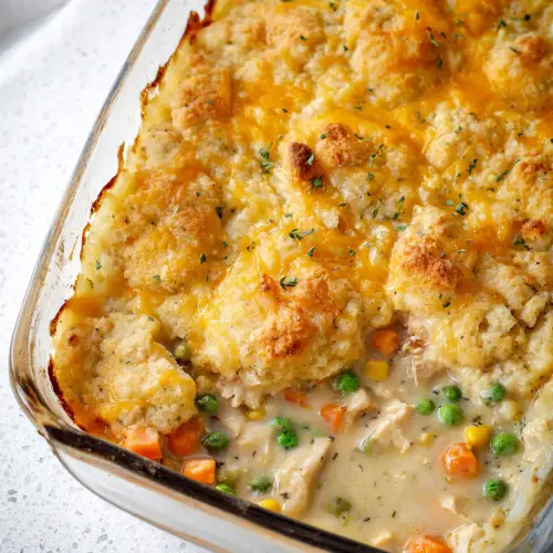 TikTok Chicken Cobbler