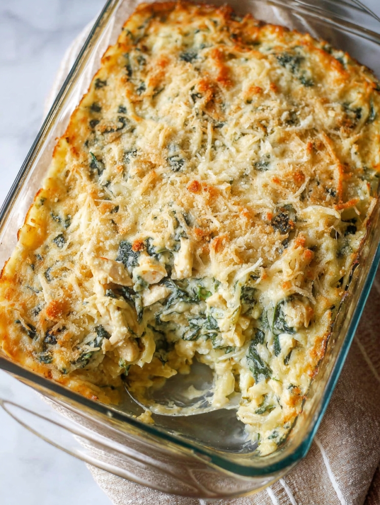Chicken Florentine Casserole