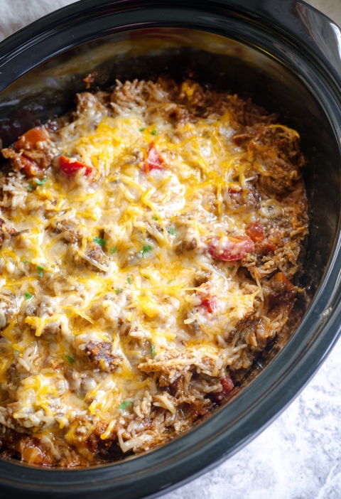 Crockpot Kitchen Sink Casserole