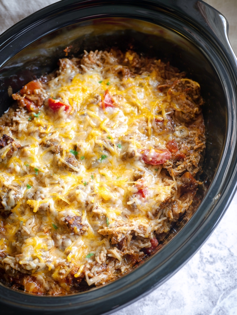 Crockpot Kitchen Sink Casserole